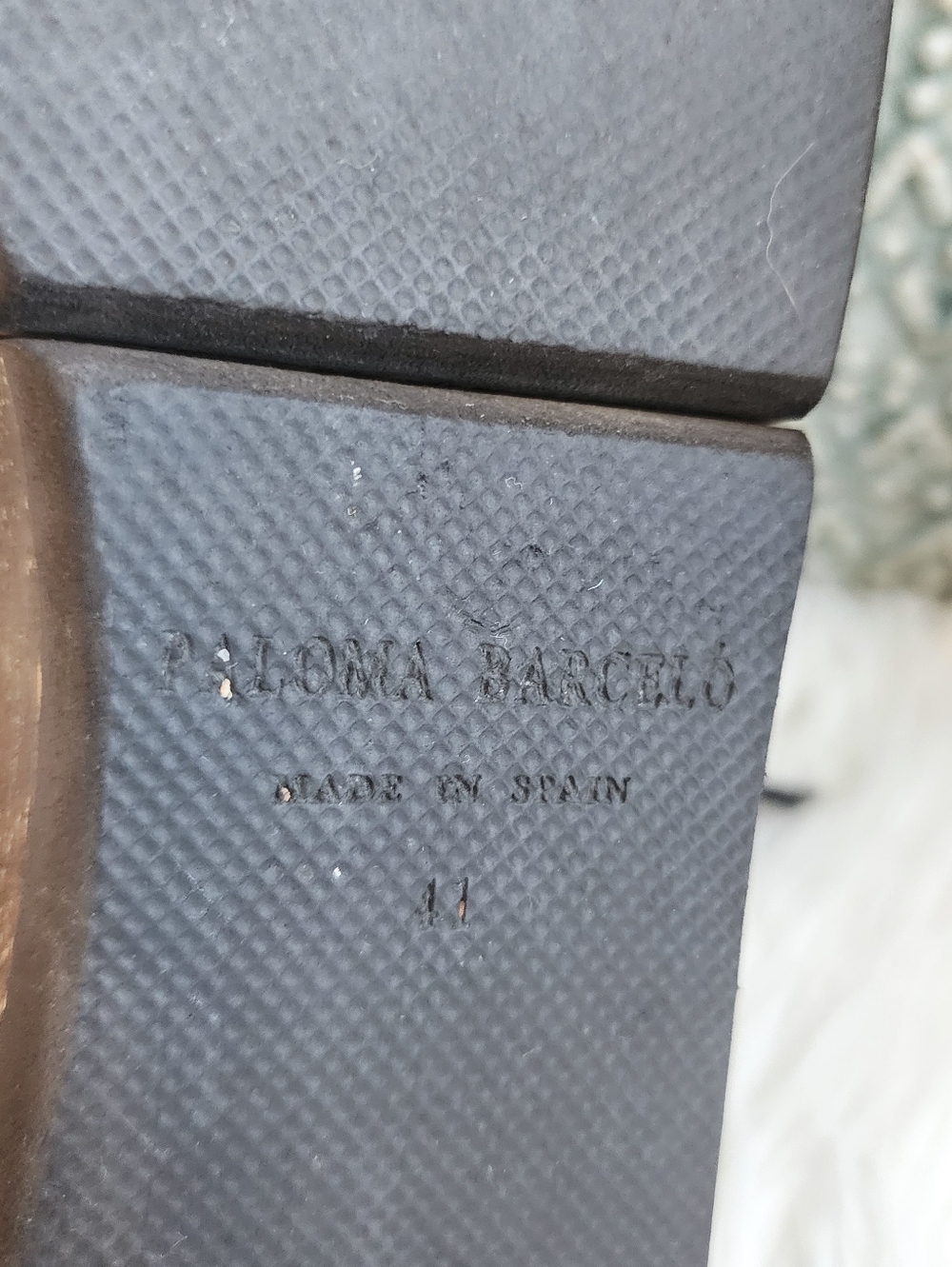 PALOMA BARCELO BY ANTHROPOLOGIE LEATHER  AND SHEEPSKIN SIZE 11 - Picture 12 of 16